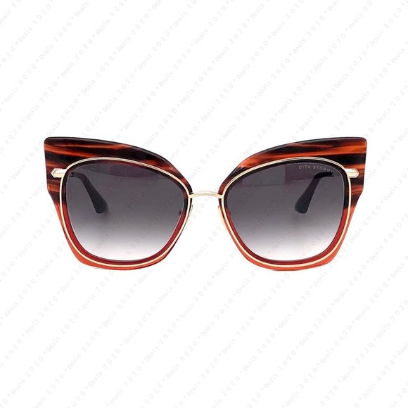 DITA Stormy DRX22033-D 58mm Red Gold Sunglasses main image 5